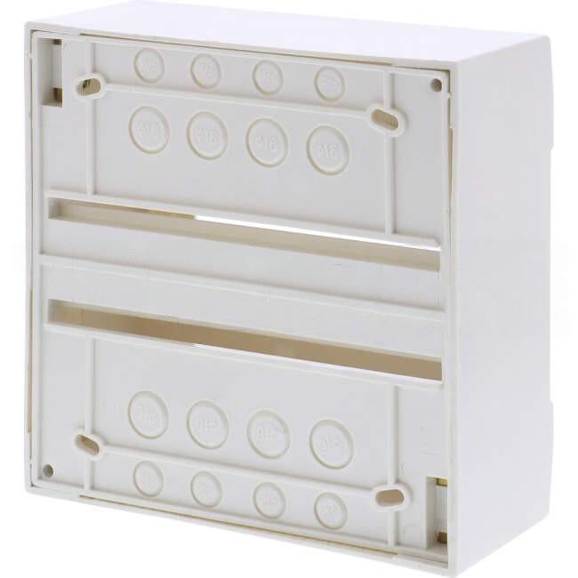 Tesla 8 Pole Din Rail Circuit Breaker Cover No Links IP30 Each