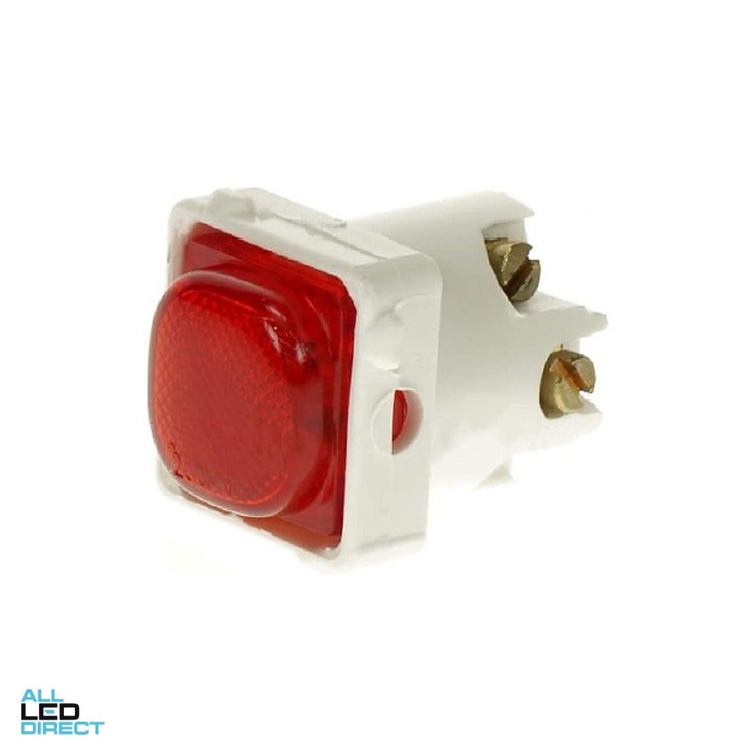 Tesla Neon Indicator Mech Red 24 Volt ALL LED Direct