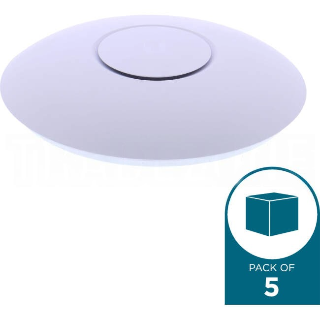 Ubiquiti UniFi AP AC Long Range Dual Radio Access Point Pack Of 5 - POE Injector Not Included