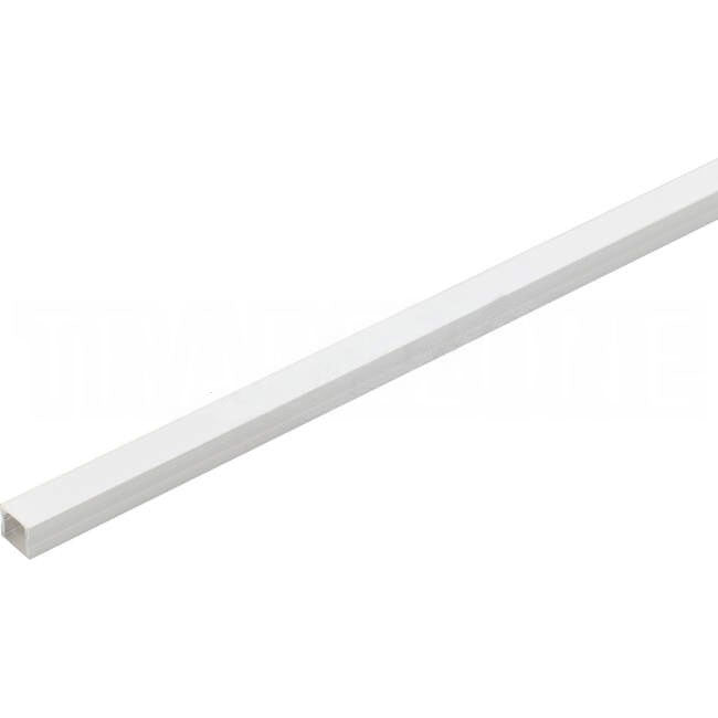 VIBE Square Aluminium Profile With Opal Matt Diffuser 1 Metre