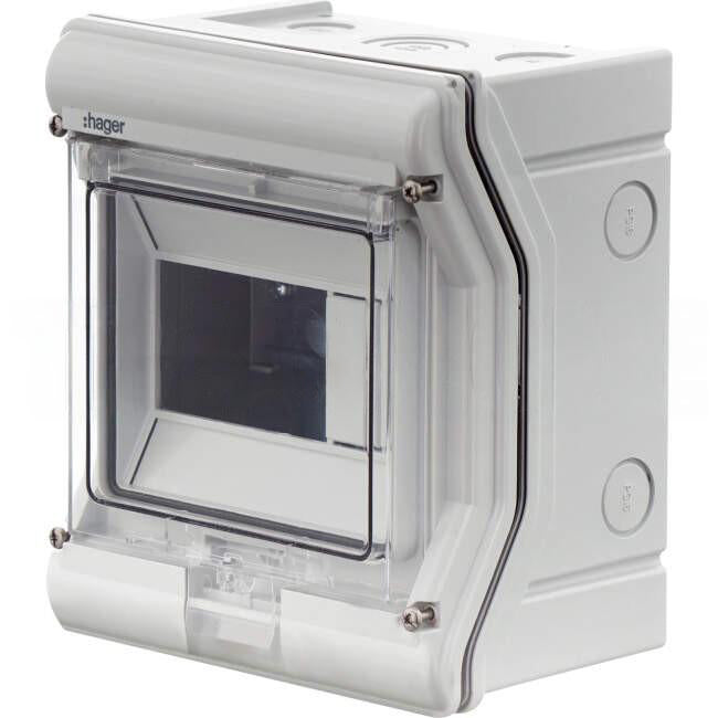 Hager 6 Pole VECTOR Outdoor Knockouts