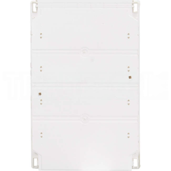 Hager 72 Pole (4 Rows Of 18 Pole) Plastic Flush Mount Switchboard Transparent Door