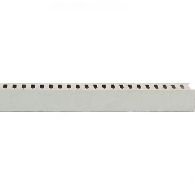 Wattmaster 45mm x 65mm x 2 Metre Rigid Open Slotted Cable Duct Grey