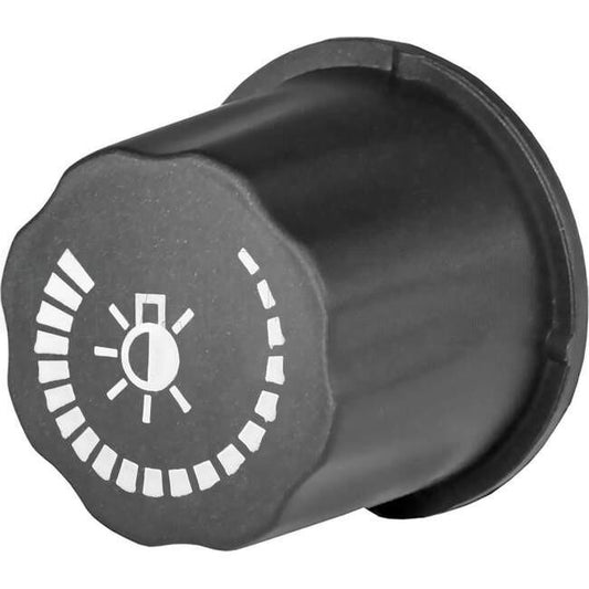Hager Dimmer Knob Only Matt Black