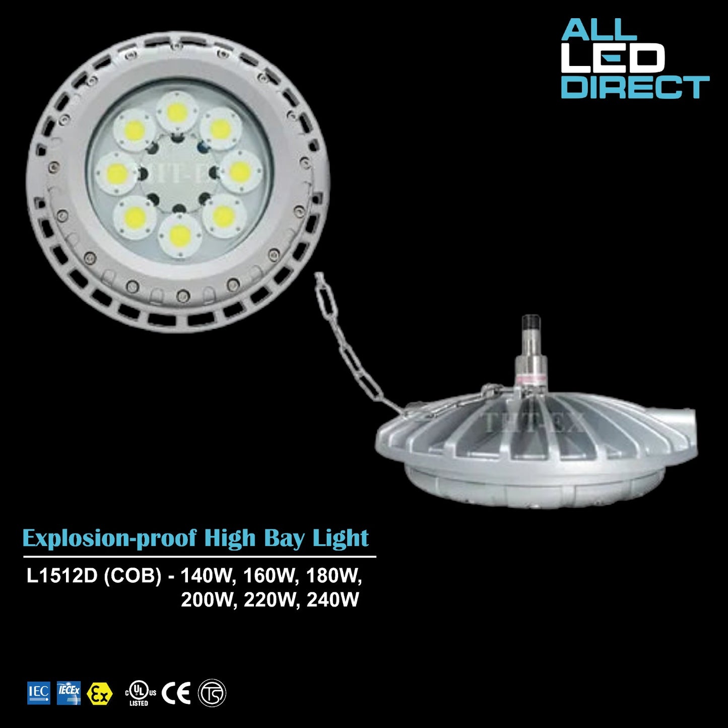 Universal Explosion-proof High Bay Light L1512D COB