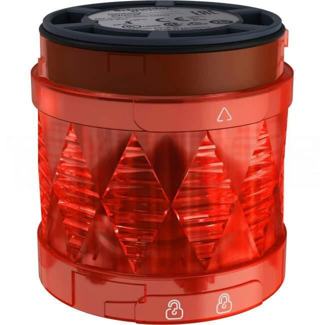 Schneider 24 Volt 60mm Tower Beacon LED Steady AC/DC IP65 Red