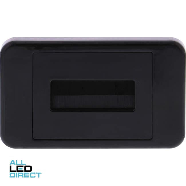 aDigitalLife Wall Plate Brush Black