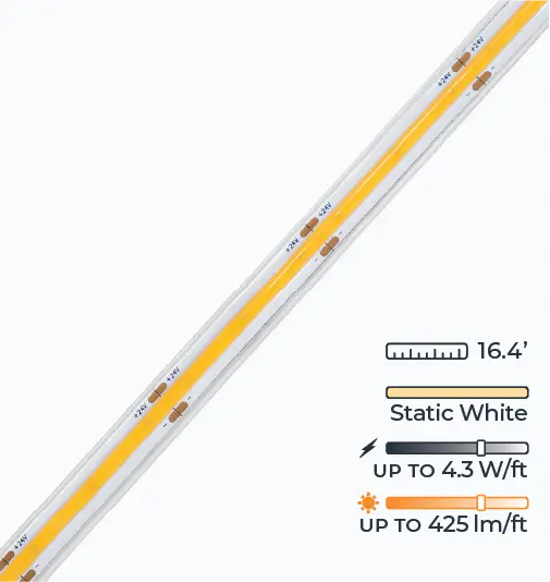 LED 12W/PM DOT FREE STRIP LIGHT IP65 - ALD-COB1210