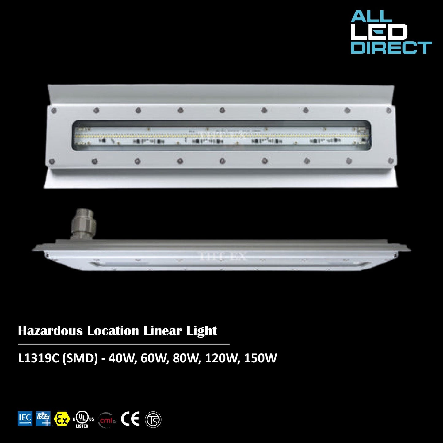 Universal Explosion-proof LED Lighting L1319 SMD 2ft