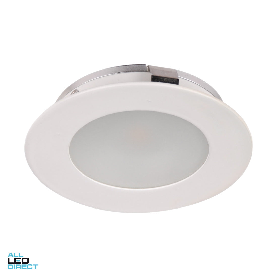 SAL 4 W 12 V ANOVA 60 mm Circular LED Cabinet Light White 3000 K