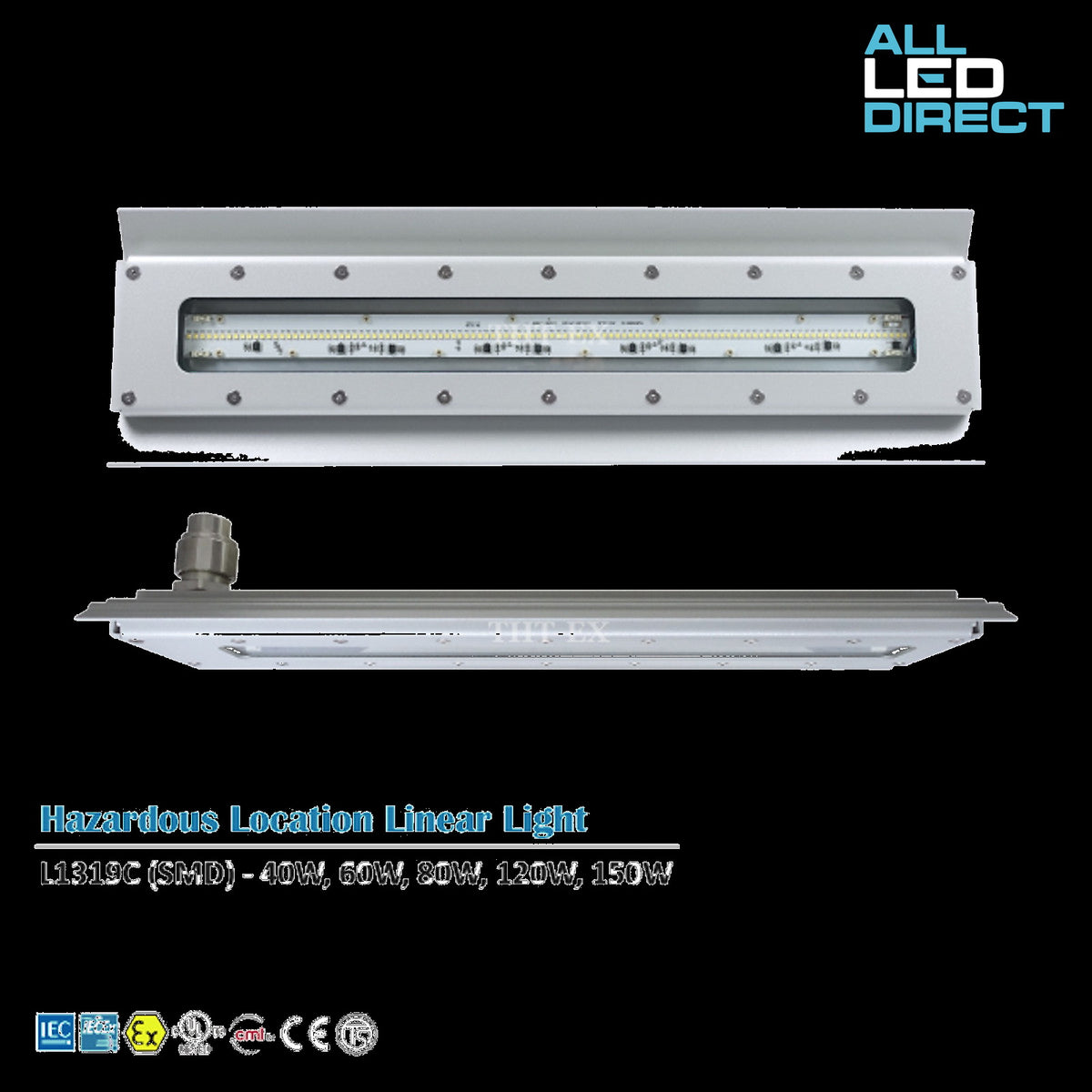 Universal Explosion-proof LED Lighting L1319 SMD 2ft