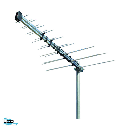 Matchmaster Log Periodic Digital TV Antenna VHF/UHF 32 Elements ALL LED Direct