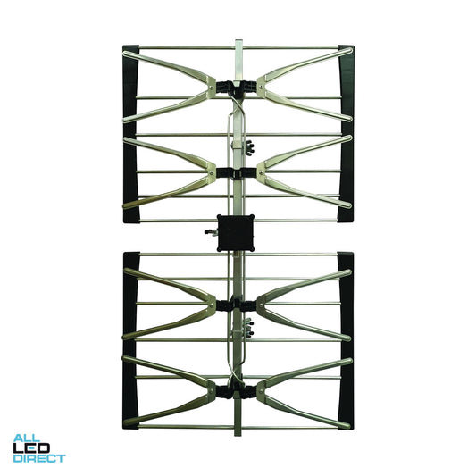 Matchmaster Exterior Antenna With UHF Channels 21-69 X-Type Phased Array L30 ALL LED Direct