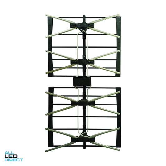 Matchmaster Digital Exterior Antenna With UHF Phase Array Channels 28-51 50DB Shielded 4G/5G Filter ALL LED Direct