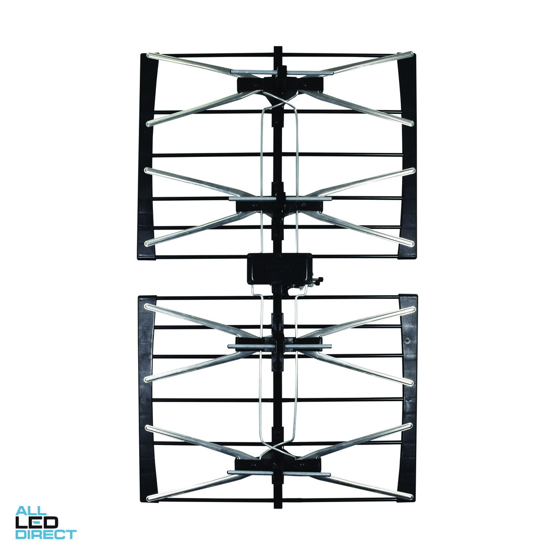Matchmaster Phased Array Digital TV Antenna with Directors, UHF (28-51) and 50dB Shielded 4G/5G Filter ALL LED Direct