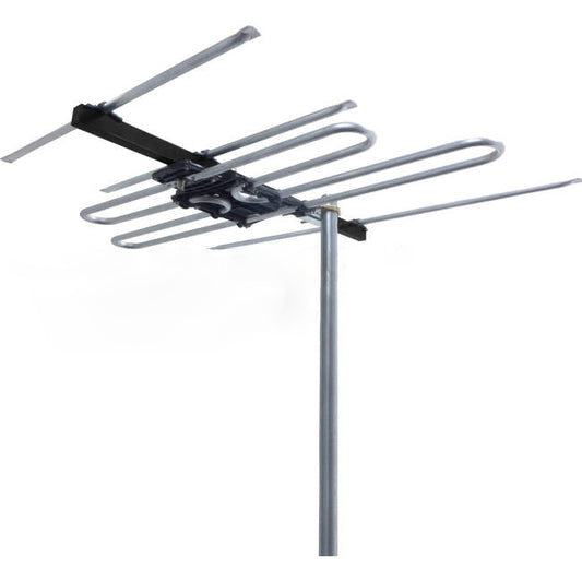 Matchmaster Exterior Heavy Duty High Gain Digital Antenna FM With VHF Channels 6-12 And 80dB 4G/5G Filter