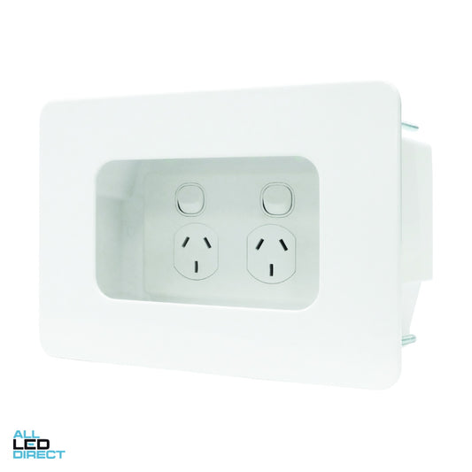 Matchmaster Recessed Single Wall Point White ALL LED Direct