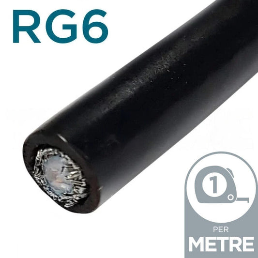 Matchmaster RG6 Quad Shield DIGIMATCH Flooded Coaxial Cable