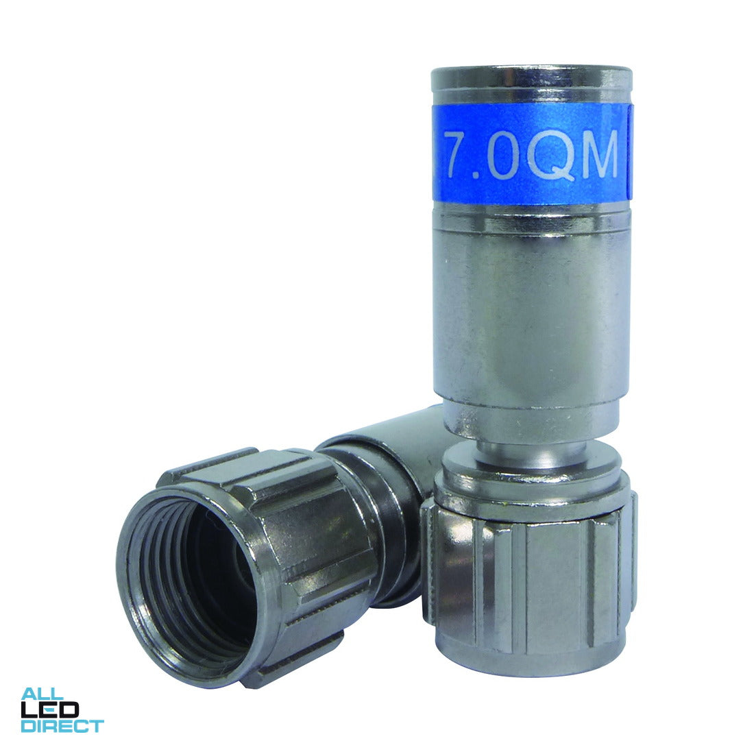 Matchmaster RG6 Universal Compression Quick Mount Connector Each ALL LED Direct
