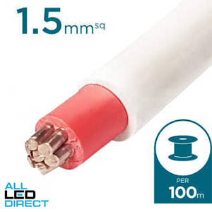 1.5mm SDI Cable With Red Core 100 Metre Drum
