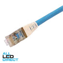 R&M CAT6A Patch Cord Blue 0.5 Meter
