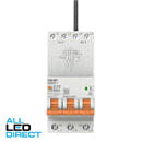 NHP 20 Amp MOD6+ Longbody MCB/RCD RCBO C Curve 3 Pole + Neutral 30mA 6kA Type A