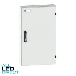 NHP 36 Pole MOD6+ DIN Distribution Board With 160 Amp Main Switch Light Grey IP40