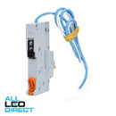 NHP 32 Amp MOD6+ Longbody MCB/RCD RCBO C Curve 1 Pole + Neutral 30mA 6kA Type A