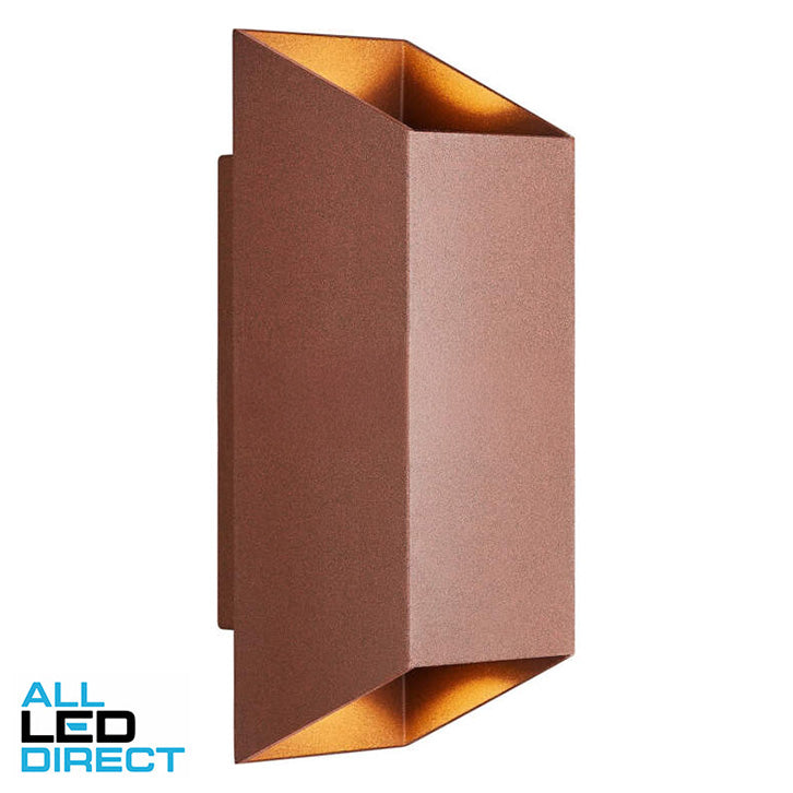 Energetic NICO Square Wall Light Rusty (Less Lamps)