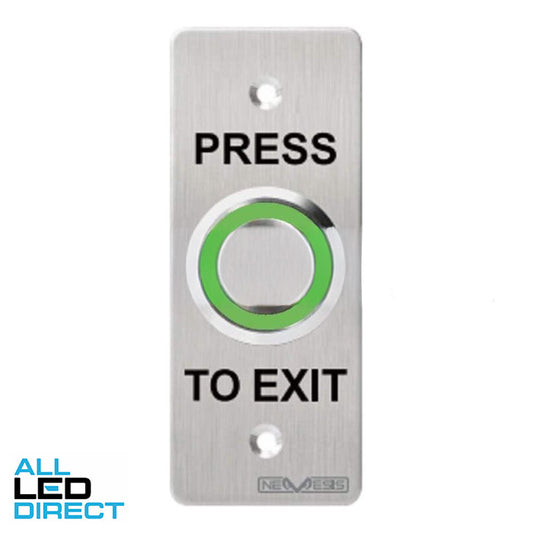 EVAQ Slim Illuminated Press to Exit