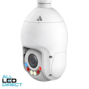 Dahua 4MP 25X Starlight IR WizSense Network PTZ Camera IP66 With Auto Tracking White