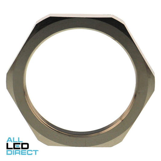 Wattmaster 63mm Locknut Brass