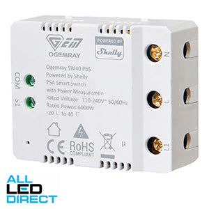 Shelly 25 Amp Ogemray Smart Relay