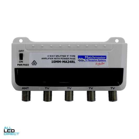 Matchmaster Amplifier 4 Way Digimatch 4G Filter ALL LED Direct