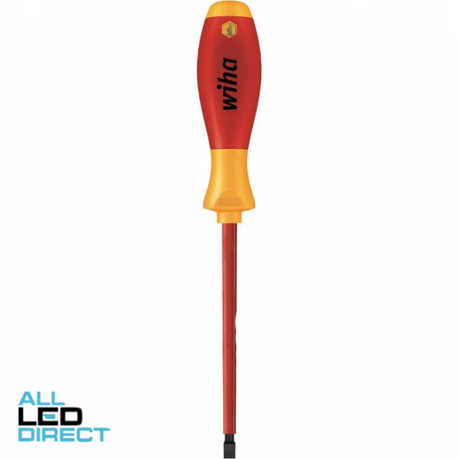 Wiha 3mm x 100mm VDE Flat Screwdriver
