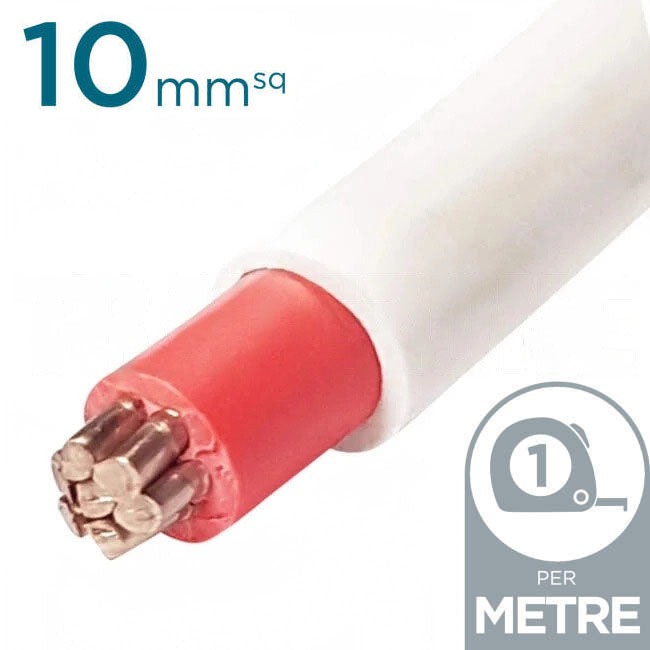 10mm SDI Cable With Red Core Per Metre