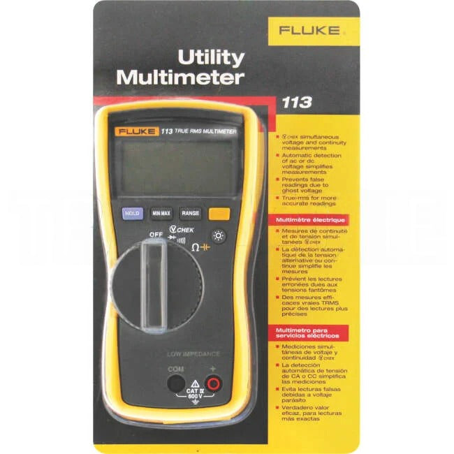 Fluke 113 Utility True RMS Digital Multimeter