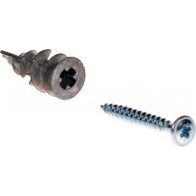 Clipsal PLASTERMATE Metal Plaster Hollow Wall Screw Zinc Each