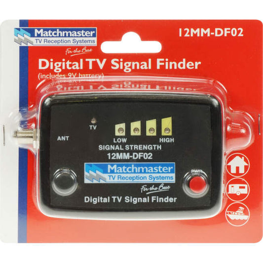 Matchmaster Digital TV Signal Finder + Battery