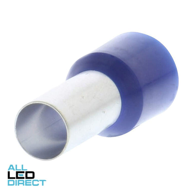 Wattmaster 50mm Bootlace Pin Terminal Blue Pack of 10