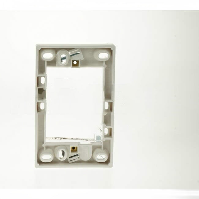 HPM 13mm Shallow Mounting Block White