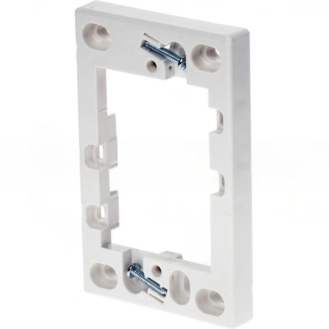 HPM 13mm Shallow Mounting Block White