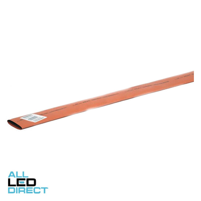 Wattmaster 41.5mm Shrinks To 20mm Thin Wall Heatshrink 1.2 Metre Red