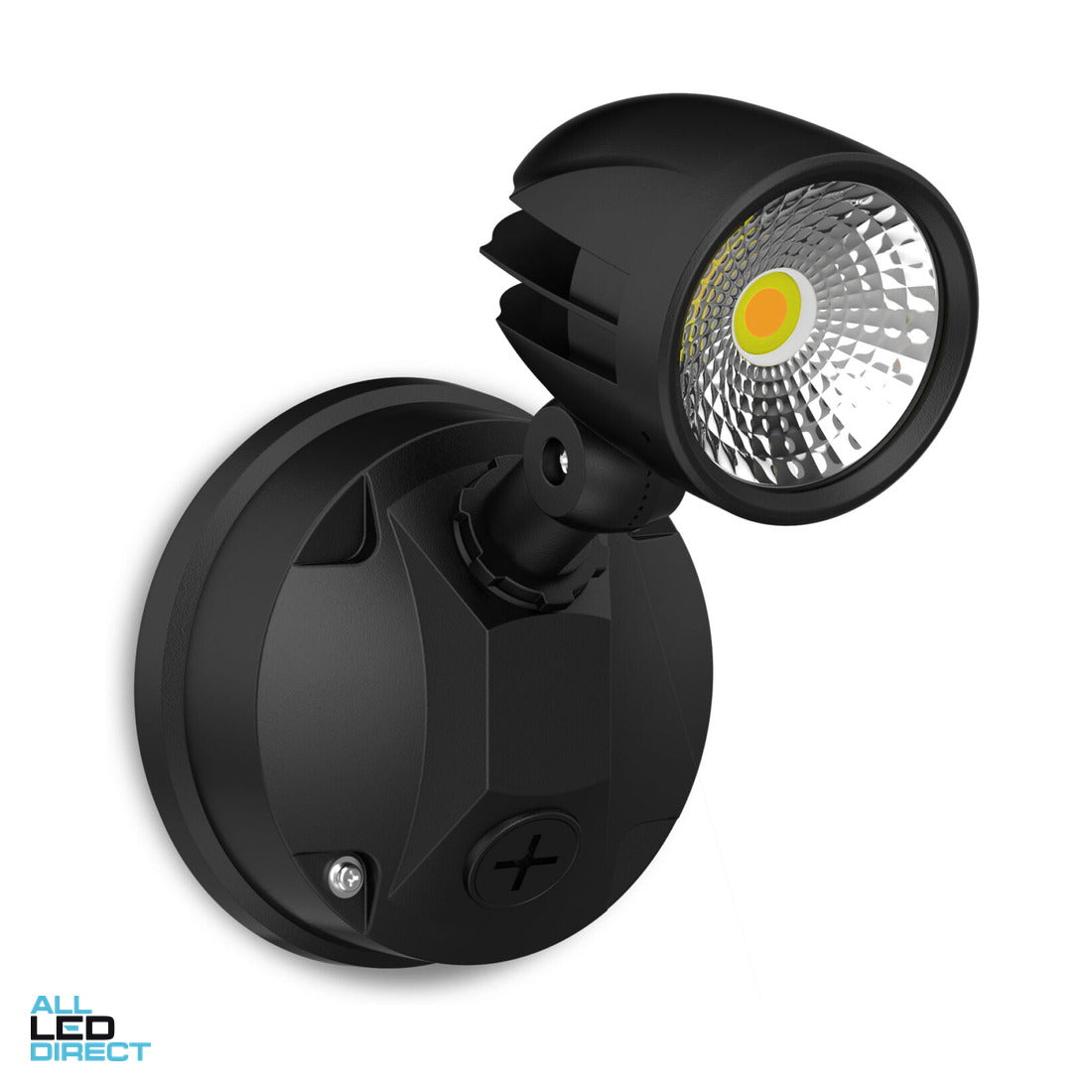 Atom 12 W CONDOR LED Single Spot Light Black3000/4000/5700 K ALL LED Direct