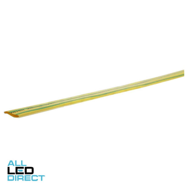 Wattmaster 41.5mm Shrinks To 20mm Thin Wall Heatshrink 1.2 Metre Green & Yellow