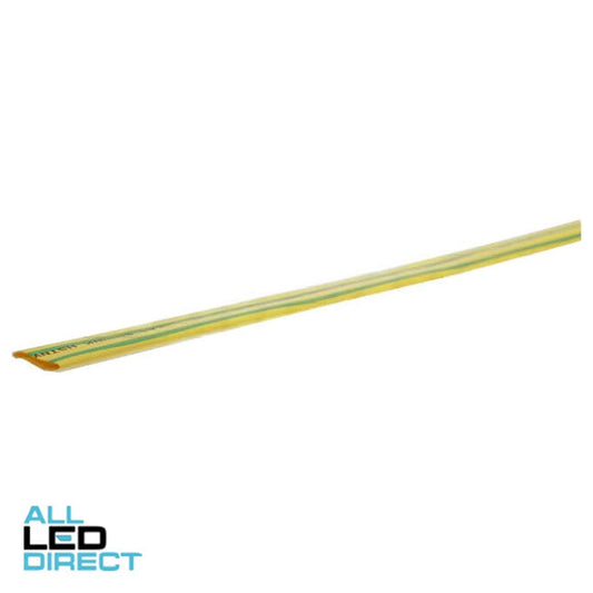 Wattmaster 41.5mm Shrinks To 20mm Thin Wall Heatshrink 1.2 Metre Green & Yellow