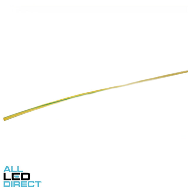 Wattmaster 3mm Shrinks To 1.5mm Thin Wall Heatshrink 1.2 Metre Green & Yellow