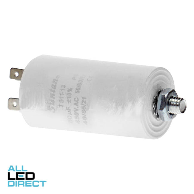 WES 4.5 MF 450 Volt Capacitor.
