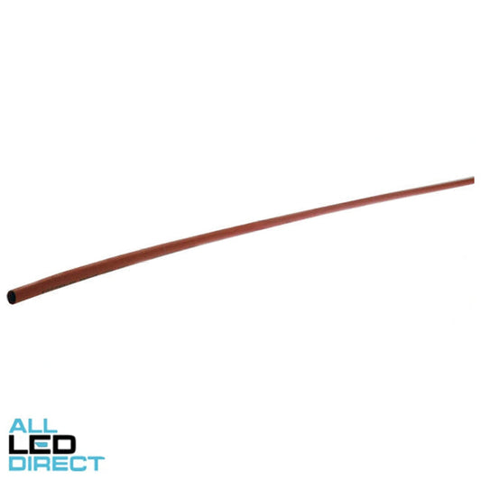 Wattmaster 3mm Shrinks To 1.5mm Thin Wall Heatshrink 1.2 Metre Red
