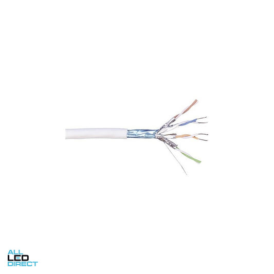 CommScope CAT7 Copper Cable 4 Pair F/FTP Shielded White 500 Metre Drum